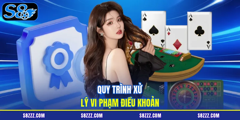 Quy trình xử lý vi phạm theo điều khoản hiện hành